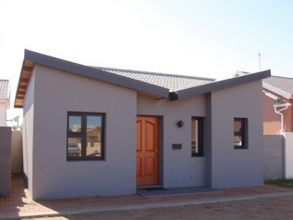 2-room precast house exterior